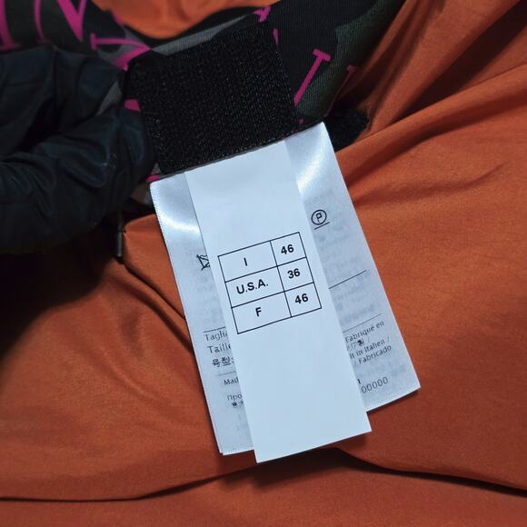 Valentino Army Camo Bomber Jacket with Pink Logo Letters | 46 & 54 | MSRP $2450 - Picture 12 of 16